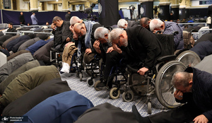 دومین شب مراسم عزاداری حضرت فاطمه‌زهرا (س) در حسینیه امام خمینی