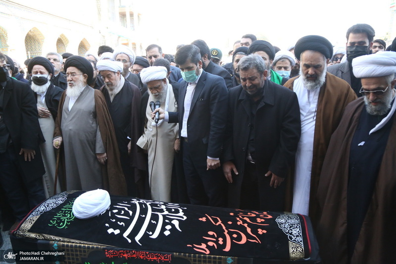 مراسم تشییع آیت الله العظمی صافی گلپایگانی (ره) در قم - 2