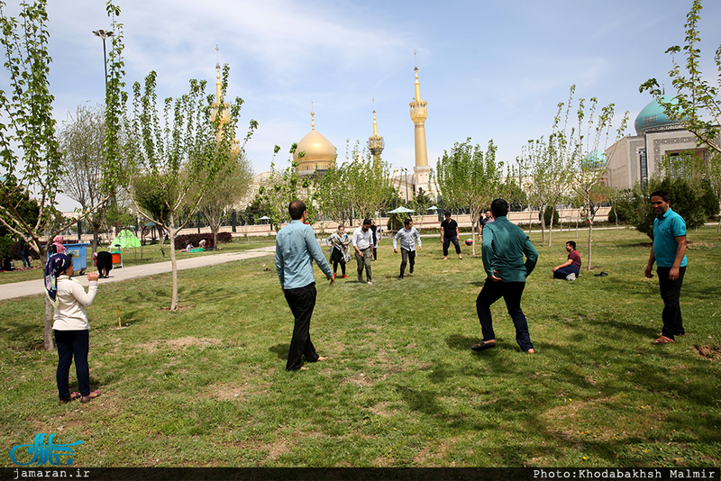 روز طبیعت درحرم مطهر امام خمینی(س)