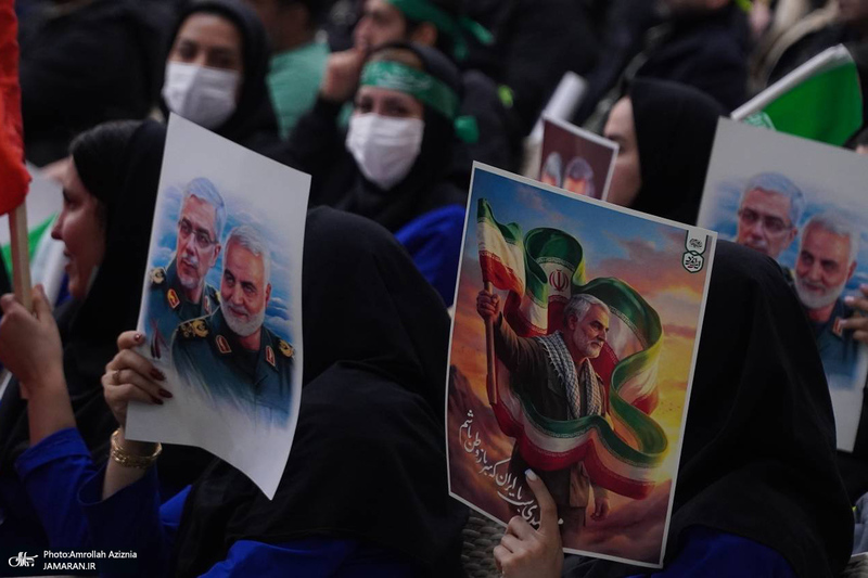 اجتماع «کارگران در مسیر حاج قاسم» در حرم امام خمینی