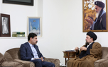 دیدار حسین‌زاده معاون رئیس‌جمهور با سید حسن خمینی