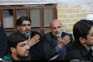 مراسنم عزاداری شهات حضرت زهرا(س) در بیت تاریخی امام خمینی در قم