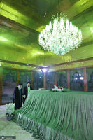 حضور رهبر معظم انقلاب در حرم مطهر امام خمینی(ره)