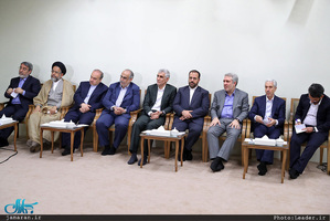 دیدار رئیس‌جمهور و اعضای هیئت دولت