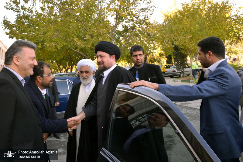 بازدید سید حسن خمینی از اولین جشنواره استانی دستاوردهای کانون های فرهنگی تربیتی شهر تهران‎