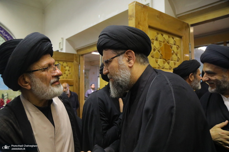 مراسم تشییع و ترحیم مرحومه سیده زهرا هاشمی شاهرودی‎