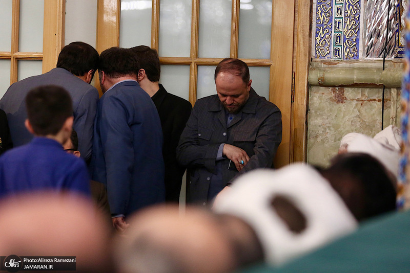 مراسم اولین سالگرد شهادت حجت الاسلام و المسلمین سید ابراهیم رئیسی در حرم مطهر رضوی