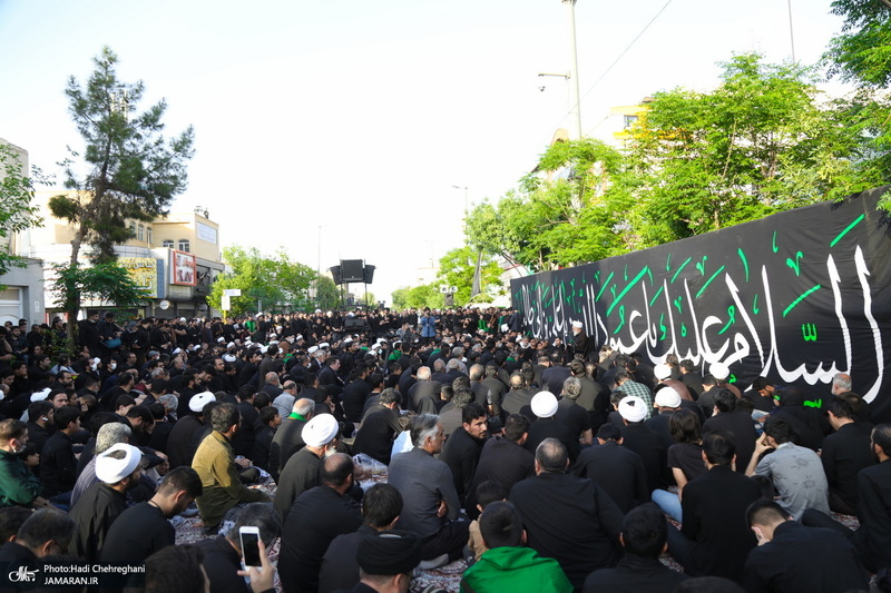 مراسم عزاداری شهادت حضرت علی(ع) با حضور آیت الله العظمی وحید خراسانی