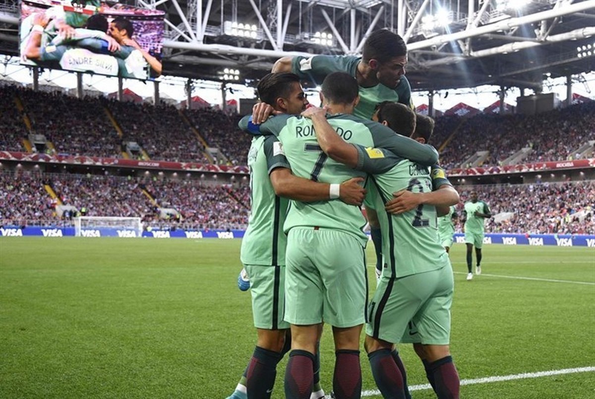 پیروزی پرتغال مقابل روسیه در جام کنفدراسیون های 2017