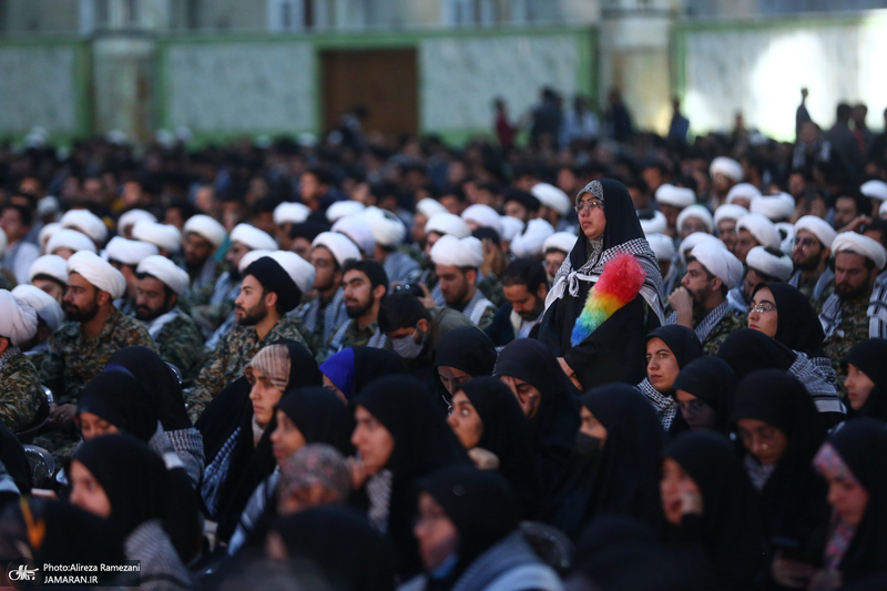 گردهمایی سراسری بسیج دانشجویی و طلاب در حرم مطهر امام خمینی (س) - 2