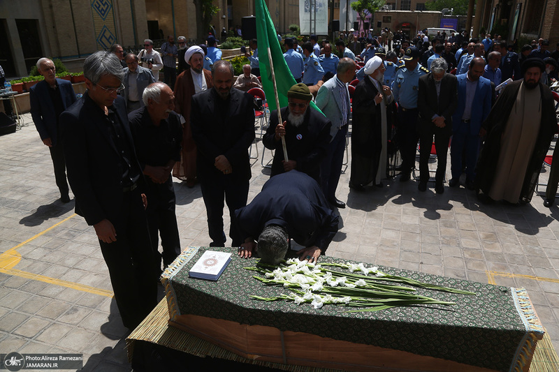 مراسم تشییع مرحوم استاد عباسعلی براتی‌پور