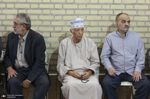 مراسم ترحیم همسر آیت الله العظمی سیستانی در قم