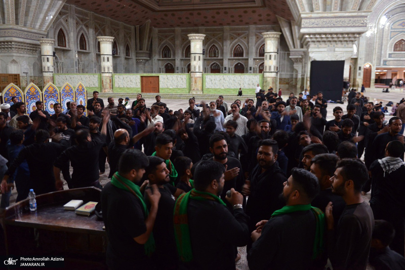 مراسم عزاداری پاکستانی ها در حرم مطهر امام خمینی (س)