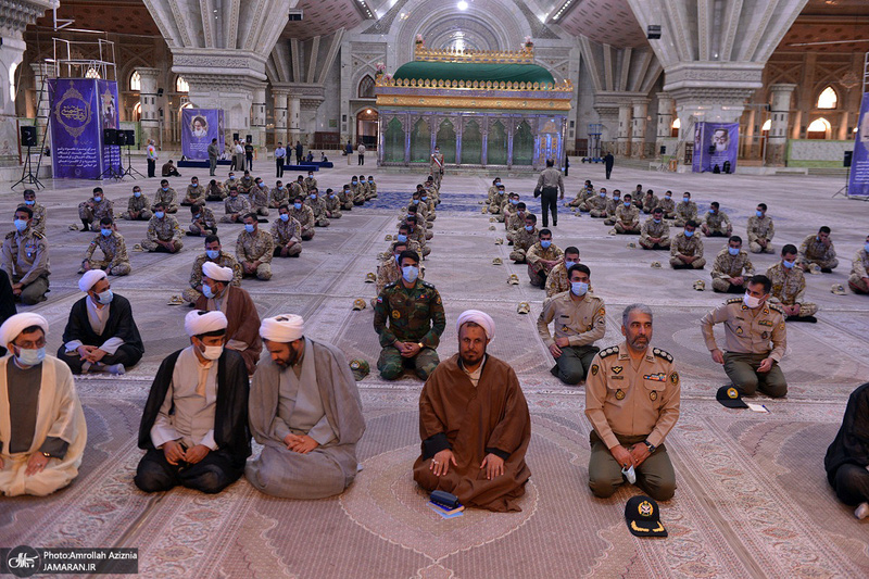 حلقه های محبت و معرفت با پرسنل وظیفه مرکز آموزش شهید اسدی دژبان کل ارتش