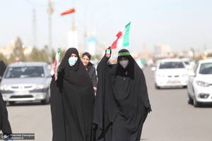 راهپیمایی 22 بهمن در قم - 2