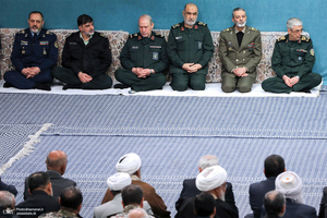 دیدار مسئولان نظام با رهبر معظم انقلاب