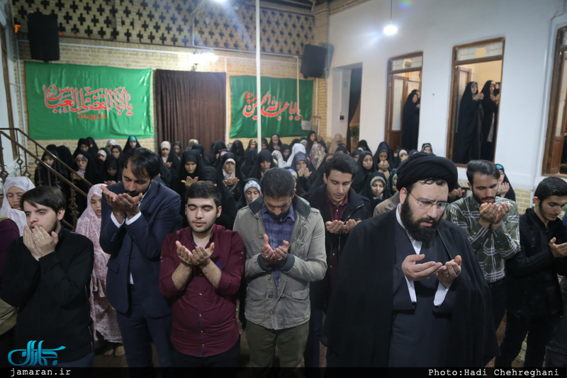 دیدار انجمن اسلامی دانشجویان دانشگاه شهید بهشتی با سید علی خمینی 