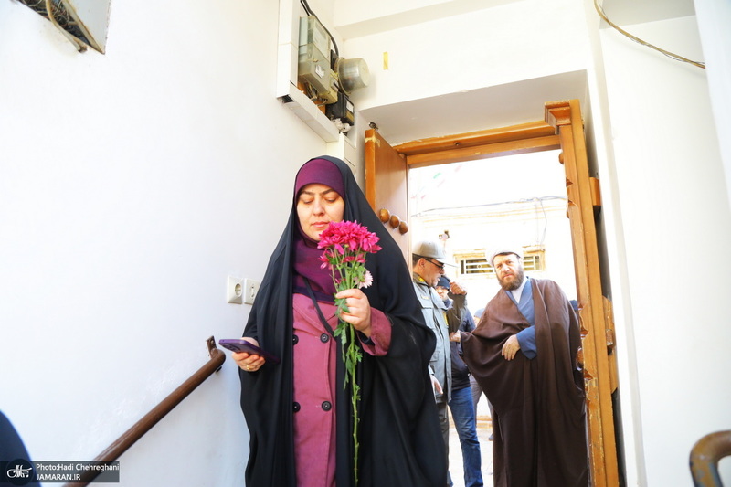 مراسم آغاز دهه فجر در بیت حضرت امام خمینی (س) در قم