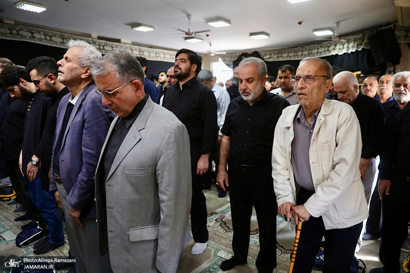 مراسم تشييع پيكر احمد توكلى