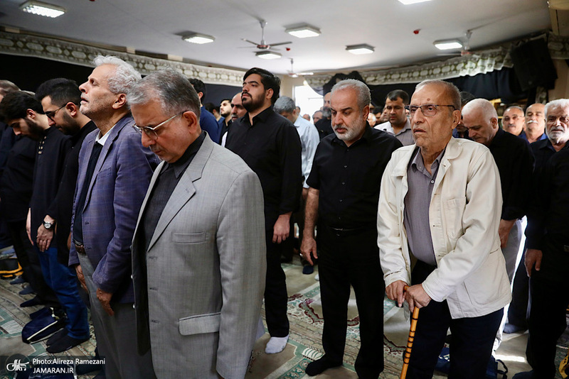 مراسم تشييع پيكر احمد توكلى