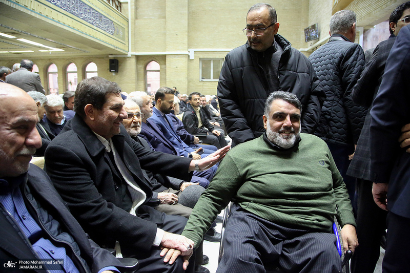 مراسم ترحیم مادر محمد شریعتمداری