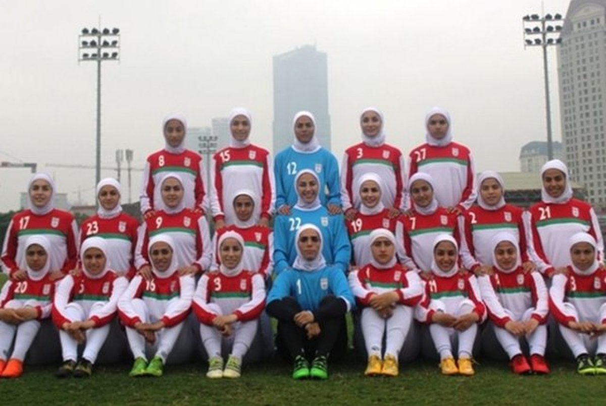 پیروزی پر گل تیم ملی فوتبال دختران مقابل سوریه