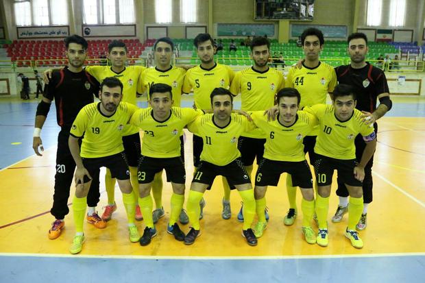 عنوان چهارمی ملی حفاری در پایان دور رفت لیگ برتر فوتسال