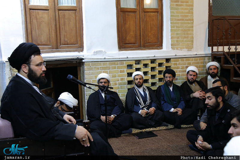 دیدار مسئولین مرکز فرهنگی جهادی عصر ظهور اهواز با حجت الاسلام و المسلمین سید علی خمینی