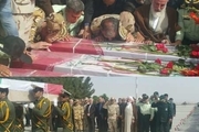 انتقال پیکر پاک 6 سرباز شهید دلاور و شجاع مرزبانی به مشهد مقدس