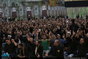 مراسم عزاداری شام غریبان در حرم مطهر حضرت امام خمینی(س) 