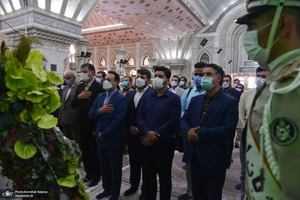 تجدید میثاق دانشجویان و برخی از اعضای جهاد دانشگاهی با آرمان های حضرت امام(س)