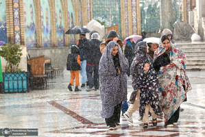 مراسم تحويل سال در امام زاده صالح (ع)