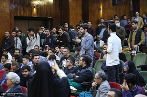 مراسم روز دانشجو در دانشگاه شریف با حضور وزیر اقتصاد/ علی مدنی‌زاده