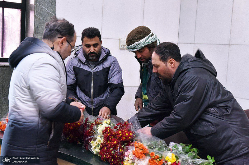 مراسم تقدیر از خادمان اجرایی شهرداری حرم امام خمینی (س)