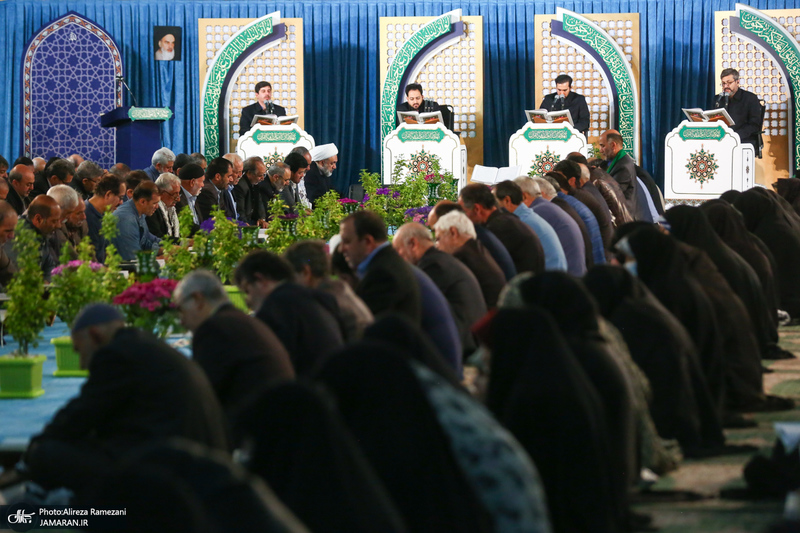 محفل انس با قرآن کریم در حرم مطهر حضرت عبدالعظیم حسنی (ع)