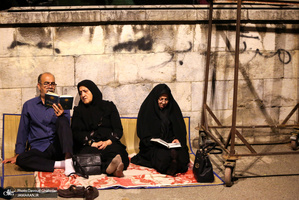 احیای شب بیست و یکم ماه مبارک رمضان در دانشگاه تهران