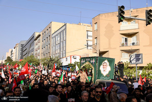 مراسم تشییع شهید مصباح الهدی باقری