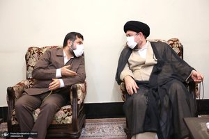 دیدار رئیس و کارکنان سازمان ملی استاندارد با سید حسن خمینی