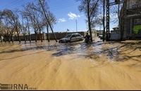 جاری شدن سیل در استان کرمان