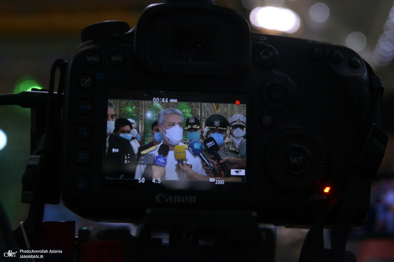 تجدید میثاق مسئولان سازمان عقیدتی سیاسی ارتش با آرمان‌های حضرت امام(س)