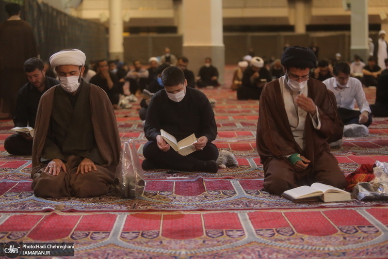 مراسم احیا شب بیست و سوم ماه مباررک رمضان در مصلای قدس قم