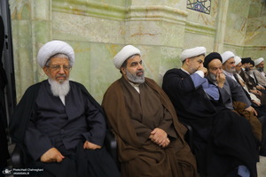 مراسم دومین سالگرد ارتحال آیت الله العظمی محفوظی (ره) در قم