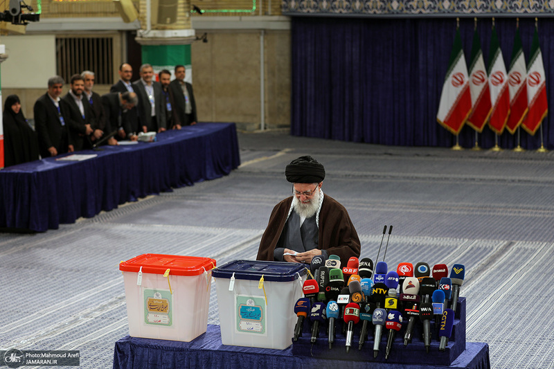  حضور رهبر انقلاب در انتخابات مجلس شورای اسلامی و مجلس خبرگان رهبری 