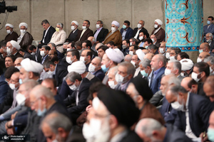 دیدار رمضانی مسئولان نظام با رهبر معظم انقلاب