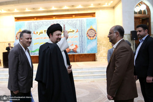 جشن عبادت دانش آموزان منطقه 19 شهر تهران در حرم امام خمینی(س)