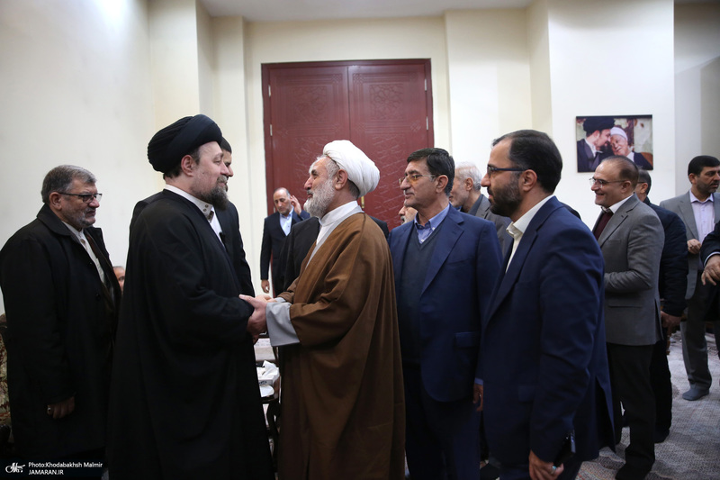 حاشیه دیدار نمایندگان مجلس با سید حسن خمینی
