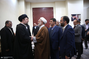 حاشیه دیدار نمایندگان مجلس با سید حسن خمینی