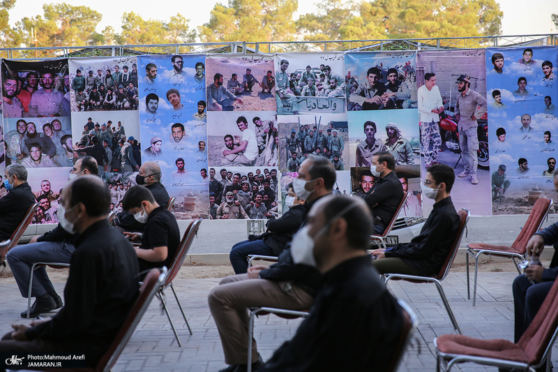 عزاداری تاسوعای حسینی(ع) هیات گردان تخریب و گردانهای لشکر 27 محمد رسول الله(ص)