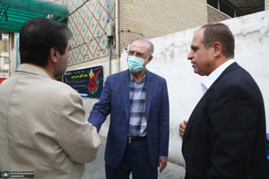 مراسم ختم مادر عباس عبدی