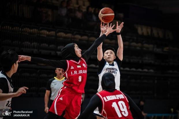 نایب قهرمانی دختران بسکتبالیست ایران در دیویژن B